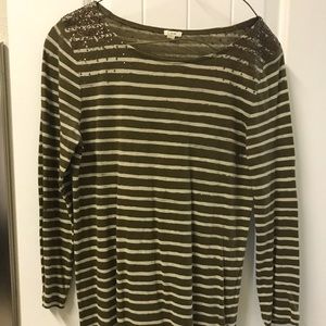 J.Crew striped shirt